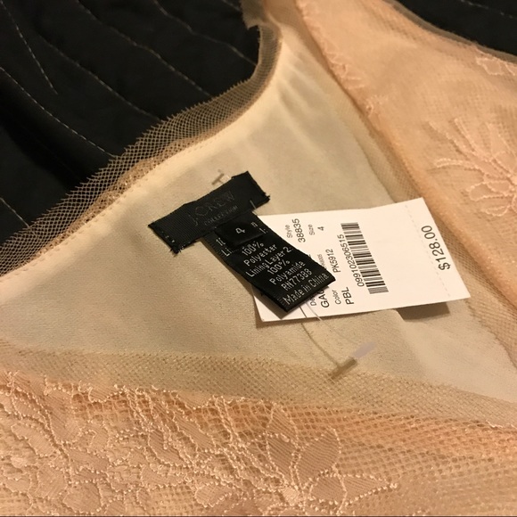 NWT $128 J. Crew Pink Lace Sleeveless Blouse 🎀 - Picture 3 of 4